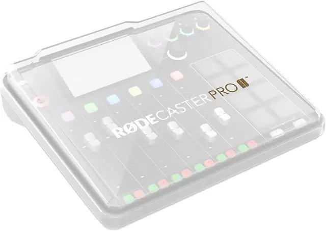 Alt view image 4 of 6 - Rode RODECaster Pro II Integrated Audio Production Studio Console, Bundle with NTH-100M Headphones and RODECover 2 Cover