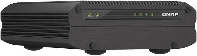 Alt view image 8 of 11 - QNAP TS-i410X-8G-US 4 Bay High-Speed fanless Industrial NAS with dual-10GBe, Intel Atom CPU, 8GB DDR4 Memory and 2.5GbE (2.5G/1G/100M) Network Connectivity (Diskless)