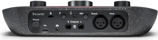 Alt view image 18 of 20 - Focusrite Vocaster Two Studio — Podcasting Interface for Recording Host & Guest, with Professional Quality Vocaster DM14v Dynamic Microphone & HP60v Headphones. Two Mic Inputs & Two Headphone Outputs