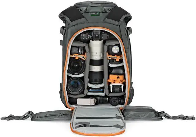 Alt view image 2 of 7 - Lowepro Whistler 350 AW II Camera Backpack (Gray)