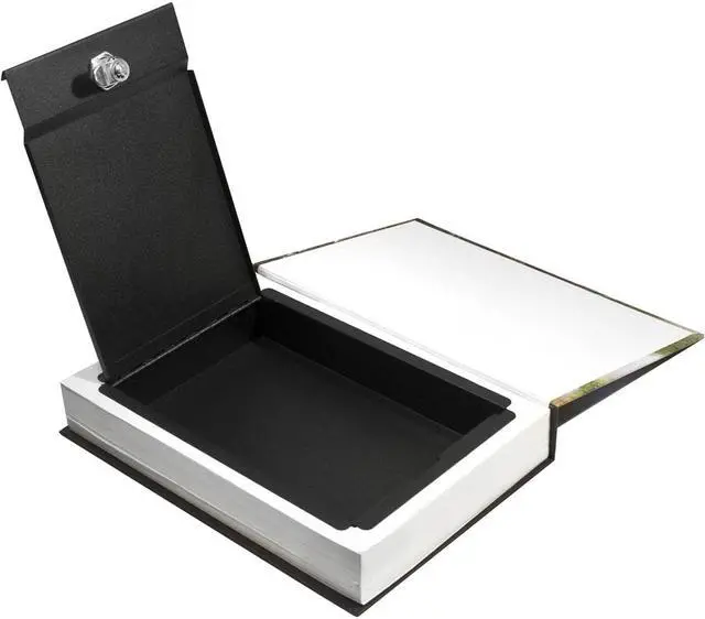 Alt view image 18 of 20 - Barska Real Paper Book Safe,0.05 cu ft,Black AX11682