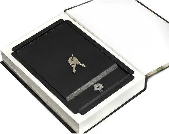 Alt view image 19 of 20 - Barska Real Paper Book Safe,0.05 cu ft,Black AX11682