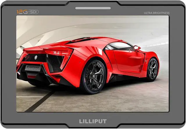 Alt view image 2 of 20 - LILLIPUT 7" Q7-12G 7inch 2000nits 12G-SDI Ultra Brightness On-Camera Monitor-12G-SDI x 2 HDMI 2.0 x 1 Tally Output 12G-SDI x 2 HDMI 2.0 x 1 HDR 3D-LUT Waveform level meter Vector scope