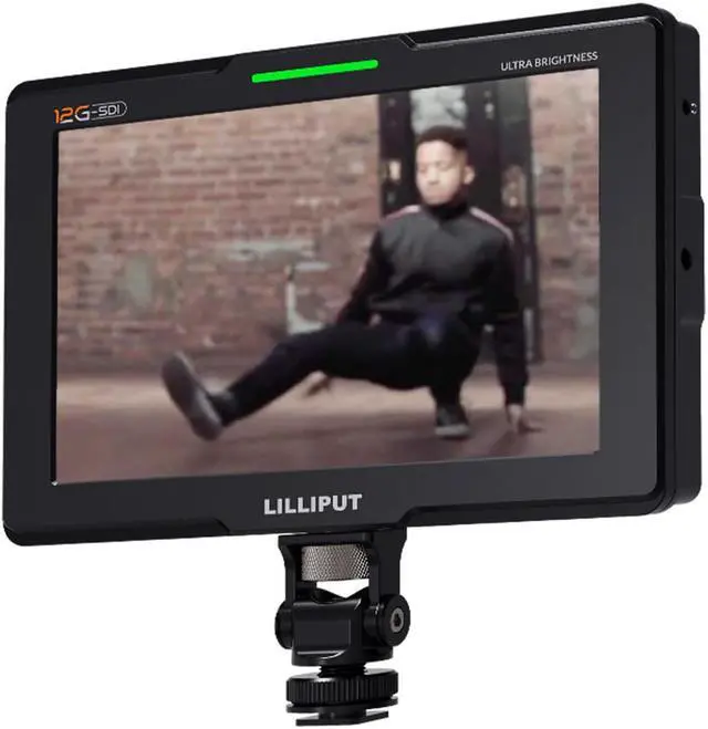 Alt view image 10 of 20 - LILLIPUT 7" Q7-12G 7inch 2000nits 12G-SDI Ultra Brightness On-Camera Monitor-12G-SDI x 2 HDMI 2.0 x 1 Tally Output 12G-SDI x 2 HDMI 2.0 x 1 HDR 3D-LUT Waveform level meter Vector scope