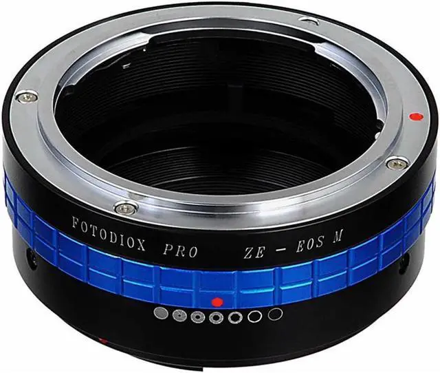 Alt view image 2 of 6 - fotodiox pro lens mount adapter, mamiya ze (35mm) lens to eos m ef-m camera body