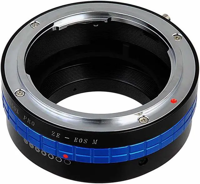 Alt view image 3 of 6 - fotodiox pro lens mount adapter, mamiya ze (35mm) lens to eos m ef-m camera body