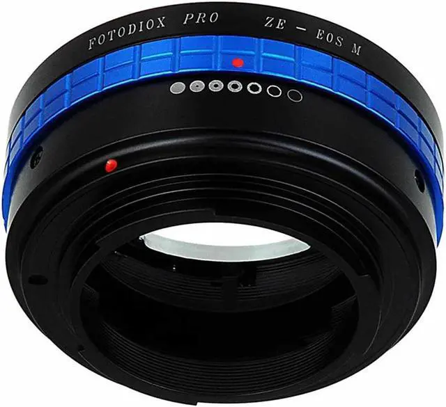 Alt view image 4 of 6 - fotodiox pro lens mount adapter, mamiya ze (35mm) lens to eos m ef-m camera body