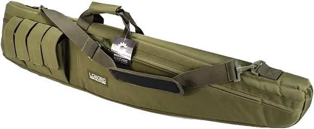 Alt view image 2 of 4 - Barska BI12320 Loaded Gear RX-100 48 in. Tactical Rifle Bag OD Green