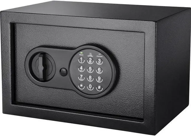 Alt view image 8 of 13 - BARSKA AX12616 Security Safe,Black,8 lb.