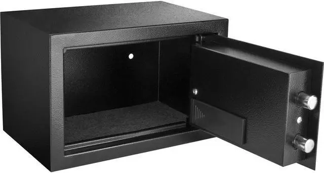 Alt view image 10 of 13 - BARSKA AX12616 Security Safe,Black,8 lb.
