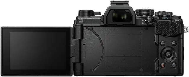 Alt view image 5 of 10 - OM System OM5 20.4 Megapixel Mirrorless Camera Body Only (Black)