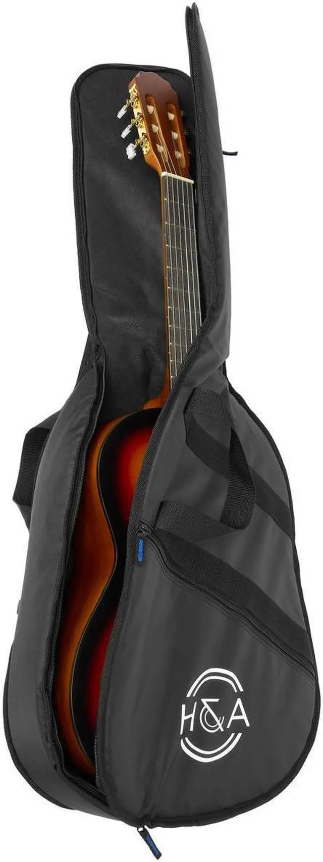 Alt view image 5 of 7 - H&A Gig Bag for Classical Guitars
