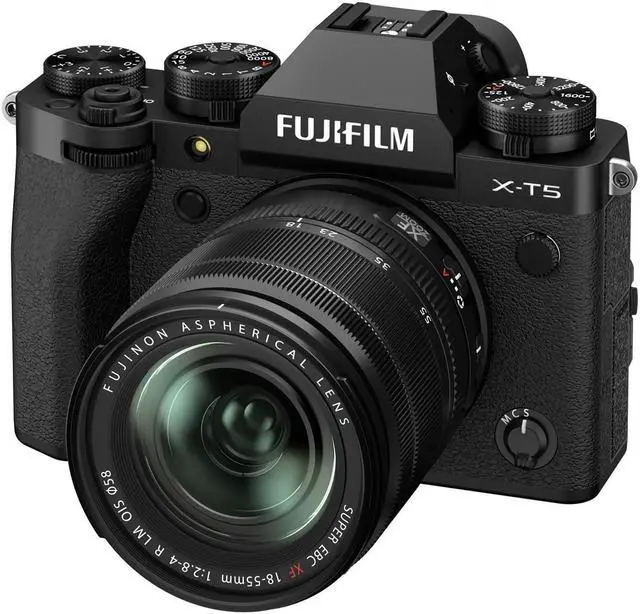 Alt view image 9 of 11 - Fujifilm X-T5 Mirrorless Digital Camera XF16-80mm Lens Kit - Black