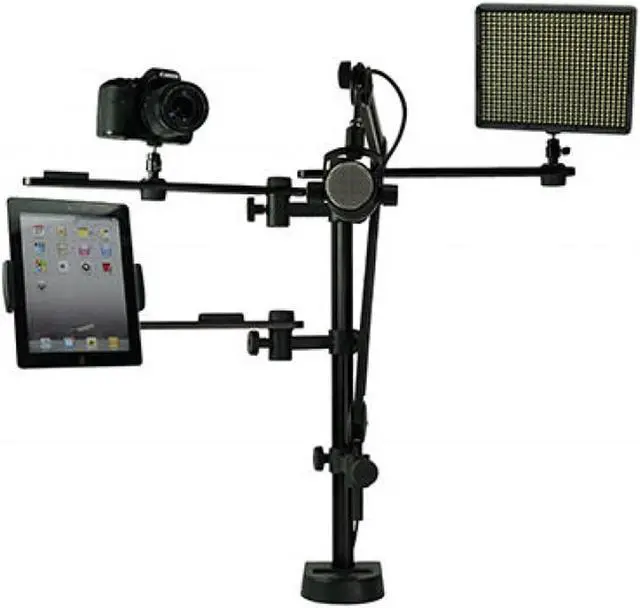 Alt view image 2 of 9 - On-Stage WS3500 Production Station, Black