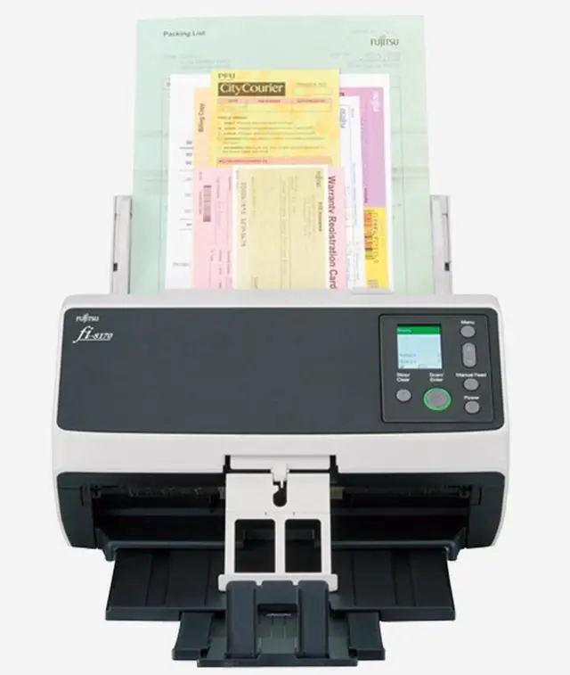 Alt view image 2 of 7 - Fujitsu fi-8170 Color Duplex Document Scanner