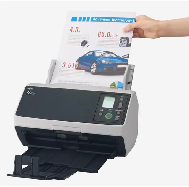 Alt view image 4 of 7 - Fujitsu fi-8170 Color Duplex Document Scanner