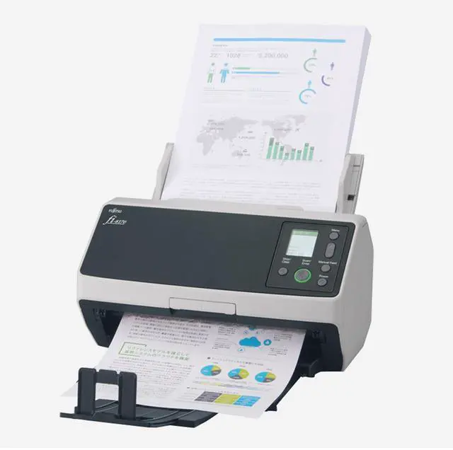 Alt view image 6 of 7 - Fujitsu fi-8170 Color Duplex Document Scanner