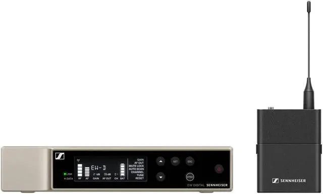 Alt view image 2 of 5 - Sennheiser EW-D SK BASE SET Digital Wireless Microphone System with Bodypack, No Mic (Q1-6: 470 to 526 MHz)