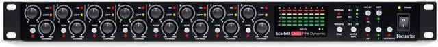 Alt view image 4 of 17 - Focusrite AMS-SCARLETT-OCTOPRE-DYNA Eight-channel Mic Pre With A-D/D-A Conversion And Analogue Compression