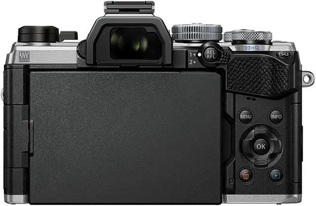 Alt view image 10 of 10 - OM System OM5 20.4 Megapixel Mirrorless Camera with Lens (Silver)
