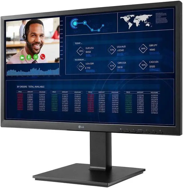 Alt view image 4 of 9 - LG 24CN650N-6N All-in-One Thin ClientIntel Celeron J4105 Quad-core (4 Core) 1.50 GHz - TAA Compliant - Intel Chip - 4 GB RAM DDR4 SDRAM - 16 GB Flash - Intel - Gigabit Ethernet - 23.8" - In-plane