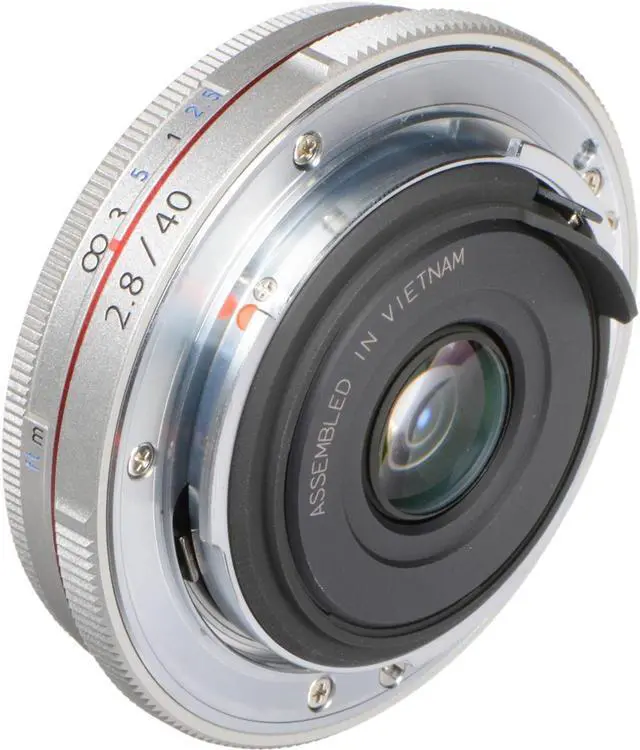 Alt view image 5 of 7 - Pentax K-Mount HD DA 40mm f/2.8 40-40mm Fixed Lens for Pentax KAF Cameras (Limited Silver)