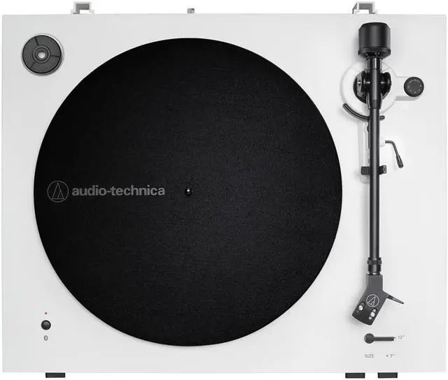 Alt view image 3 of 18 - Audio Technica Wireless & Analog Automatic Belt-Drive Turntable - White