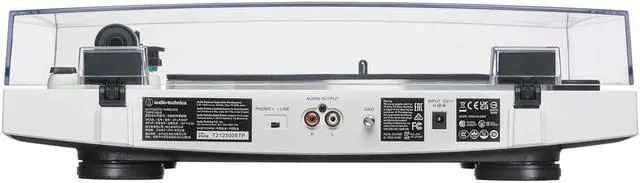 Alt view image 5 of 18 - Audio Technica Wireless & Analog Automatic Belt-Drive Turntable - White