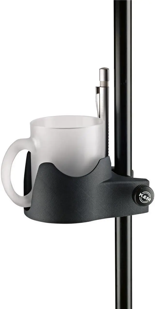 Alt view image 3 of 4 - K&M 16027 Biobased Drink Holder, Black