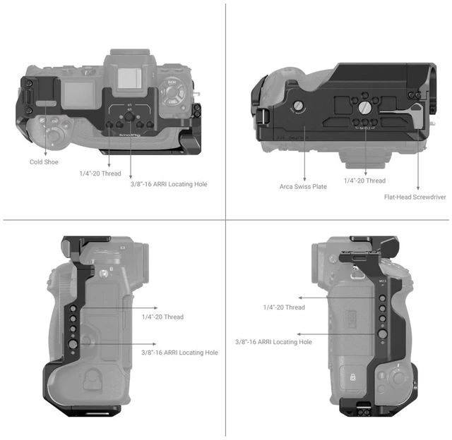 Alt view image 2 of 7 - SmallRig Full Camera Cage for Nikon Z9