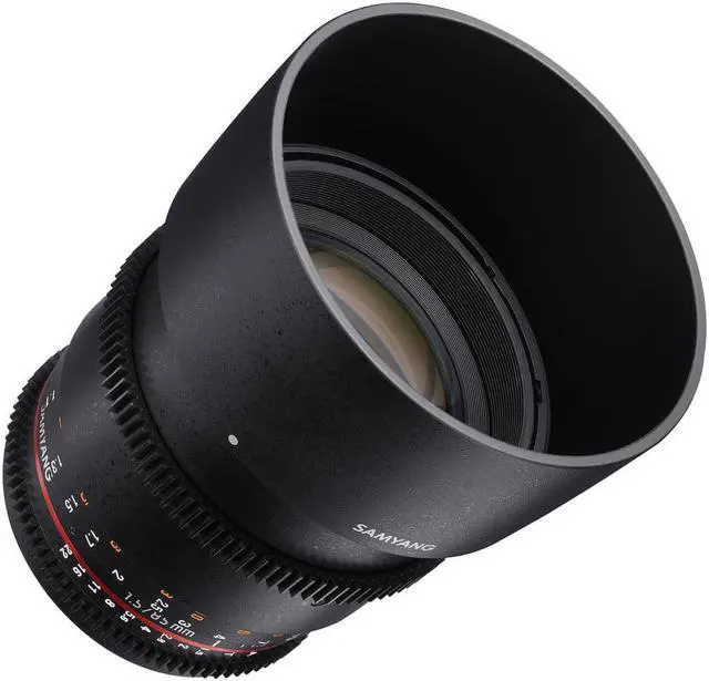 Alt view image 3 of 5 - Samyang SYDS85M-N VDSLR II 85mm T1.5 Cine Lens for Nikon (FX) Cameras