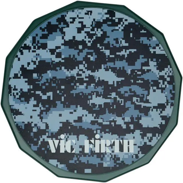 Main image of Vic Firth 12" Digital Camo Drum Practice Pad #VXPPDC12