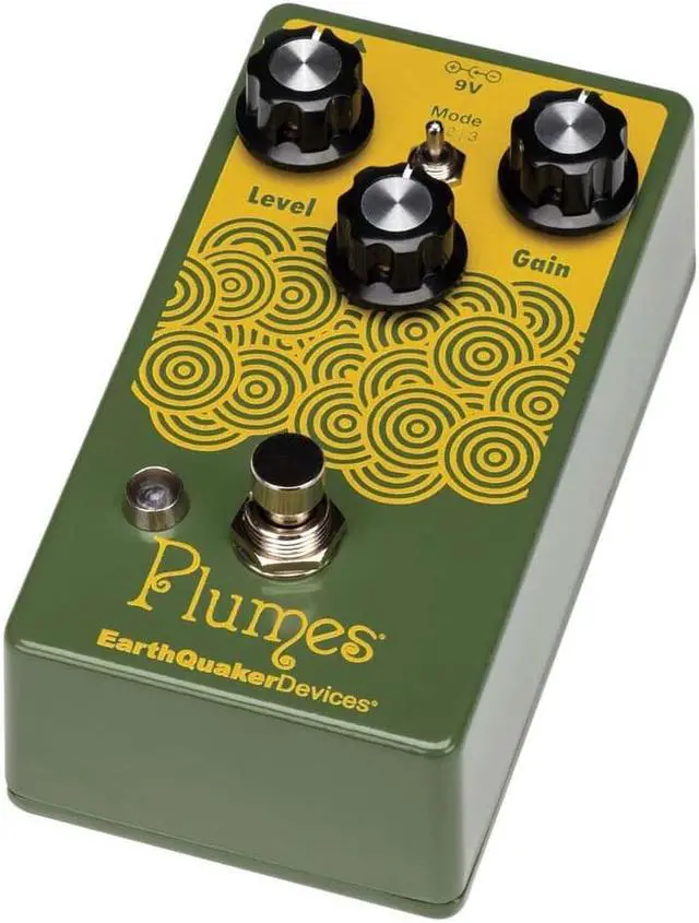 Alt view image 3 of 7 - Earthquaker Devices Plumes Small Signal Shredder Pedal #EQDPLUMV1USA