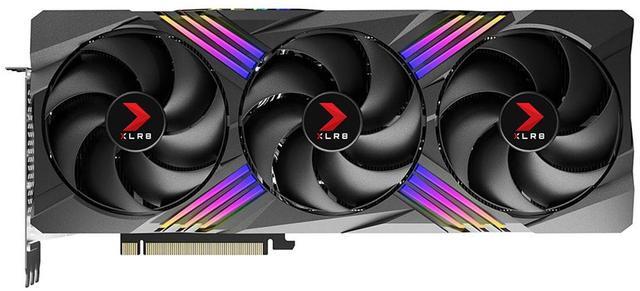 Alt view image 12 of 17 - PNY XLR8 GeForce RTX4090 24GB DDR6X UPRISING three fan game display card DIY computer accessories