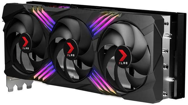 Alt view image 15 of 17 - PNY XLR8 GeForce RTX4090 24GB DDR6X UPRISING three fan game display card DIY computer accessories