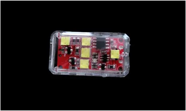 Alt view image 7 of 7 - Firehouse Technology Micro UAS Drone Waterproof Strobe Spot Light, Red