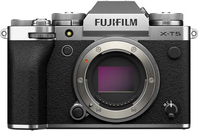 Main image of Fujifilm X-T5 Mirrorless 40MP 6K Fuji X T5 Digital Camera Body Silver