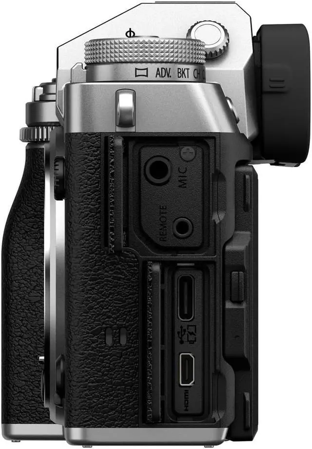 Alt view image 6 of 20 - Fujifilm X-T5 Mirrorless 40MP 6K Fuji X T5 Digital Camera Body Silver