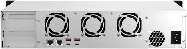 Alt view image 10 of 12 - QNAP TS-873AeU-4G-US 8 Bay High-Speed Short Depth Rackmount Rackmount Dual-2.5GbE NAS AMD Ryzen CPU, 4GB DDR4 Memory and 2.5GbE (2.5G/1G/100M) Network Connectivity (Diskless)