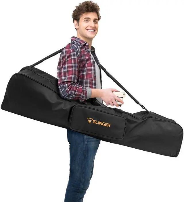 Alt view image 7 of 7 - Slinger Deluxe Padded 48" Tripod Case (Black) #BB-3048