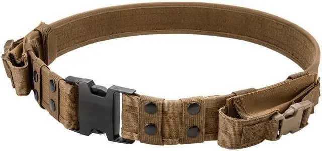 Alt view image 8 of 9 - Barska Optics BI12306 CX-600 Tactical Belt - Tan