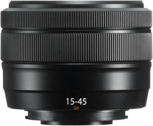 Alt view image 6 of 6 - Fujifilm XC 15-45mm f/3.5-5.6 OIS PZ Lens, Black, Bundle with 52mm Digital Essentials Filter Kit and 15x15" Lens Wrap