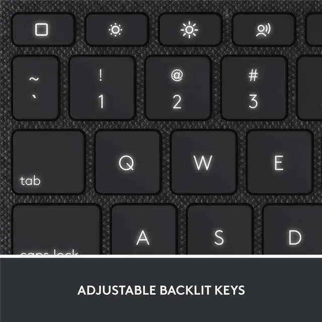 Alt view image 15 of 20 - Logitech Combo Touch Detachable 10th Gen iPad Keyboard Case Oxford Gray