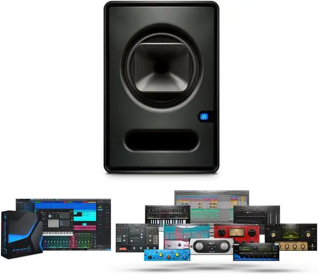 Alt view image 3 of 6 - PreSonus 2x Sceptre S6 2-Way 6.5" CoActual Studio Monitor with Software Suite