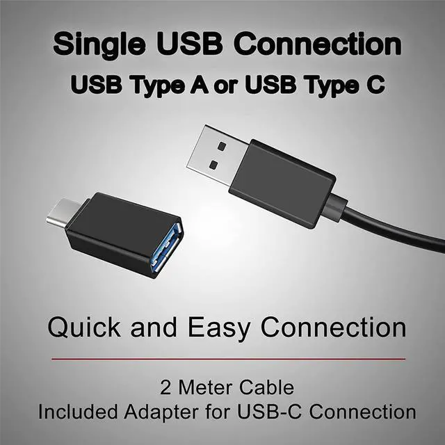 Alt view image 6 of 12 - Cyber Acoustics USB and Bluetooth Speaker Bar with Integrated Monitor Mount (CA-2890BT)