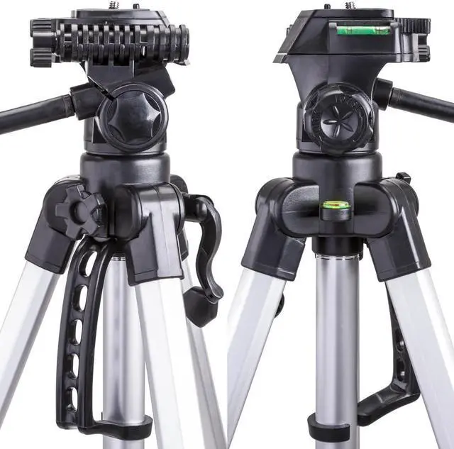 Alt view image 2 of 7 - Takama Aluminum 3-Section Tripod with 3-Way Head, 66" Max Height