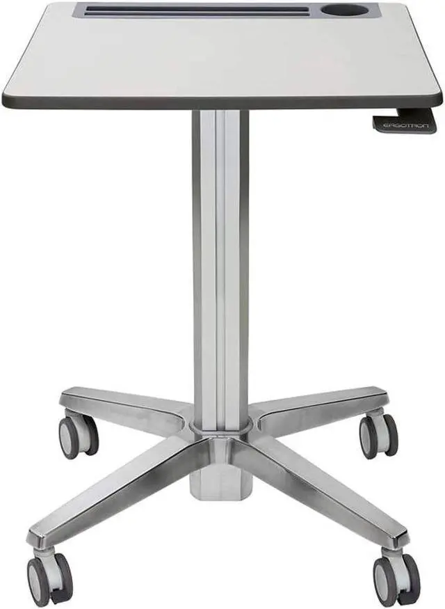 Alt view image 17 of 20 - Ergotron LearnFit 33"-49"H Adjustable Desk (24-481-003) 24481003
