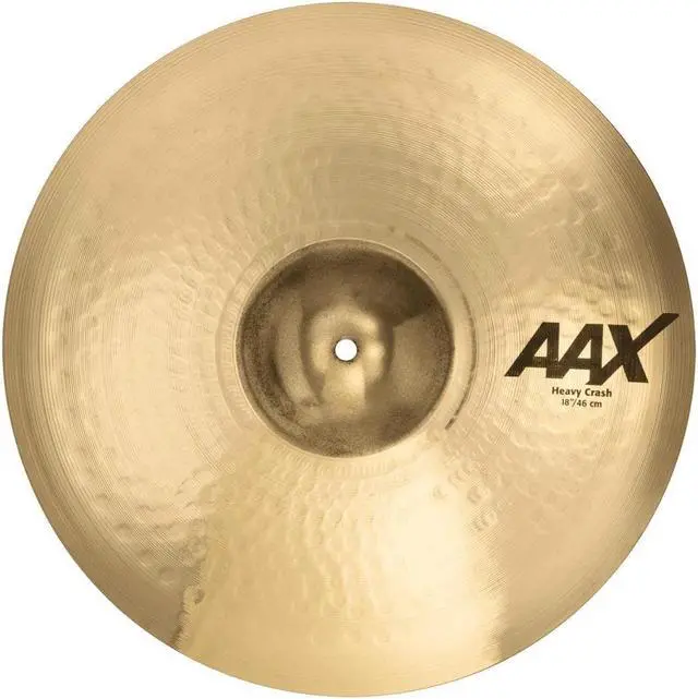 Alt view image 2 of 3 - Sabian 18" AAX Heavy Crash Cymbal, Brilliant Finish #21809XCB