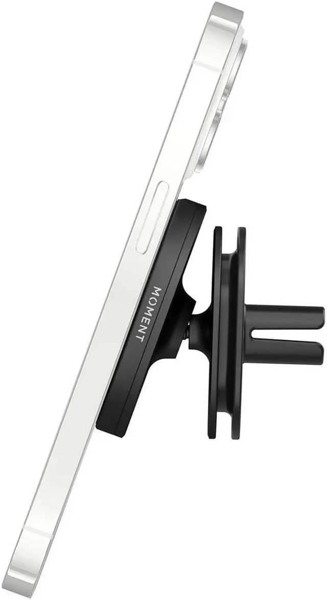 Alt view image 3 of 7 - Moment Adjustable Car Vent Mount with MagSafe for iPhone 12 and 13 #107-023-M