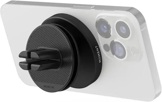 Alt view image 6 of 7 - Moment Adjustable Car Vent Mount with MagSafe for iPhone 12 and 13 #107-023-M